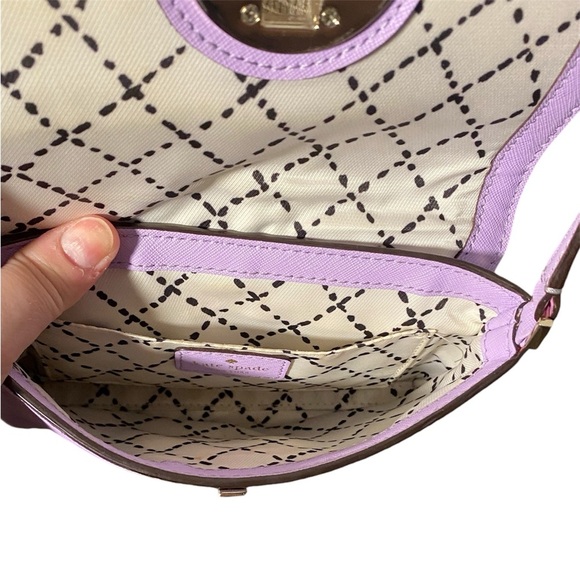 Kate Spade Light Purple Crossbody Handbag - Picture 5 of 5